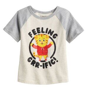 Toddler Boy Daniel Tiger "Feeling Grr-ific!" Graphic Tee 12 mos NWT